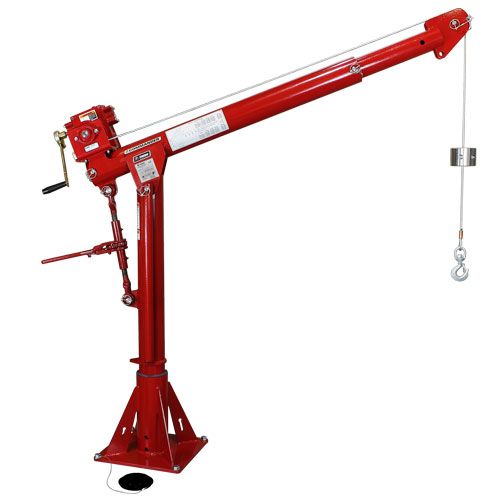 Thern 5PT20-M2 Portable Davit Crane - Commander 2000 Series - 2000 lbs WLL Questions & Answers