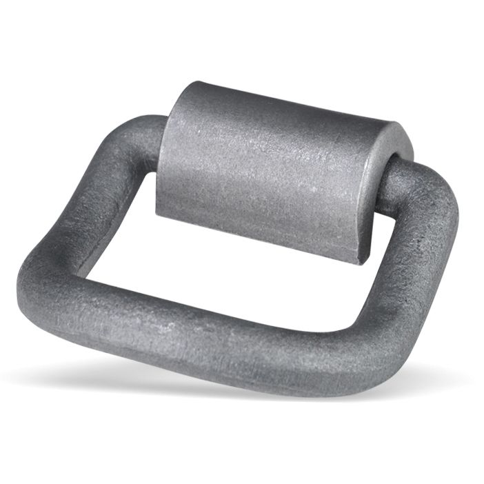 5/8" Forged Bent D-Ring & Weld-on Clip - 6300 lbs WLL Questions & Answers