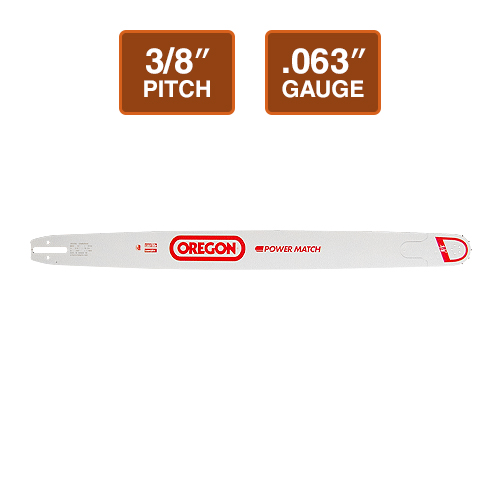 Oregon 32" Power Match Chainsaw Bar | Stihl | 3/8" Pitch | .063" Gauge | 105 DL - #323RNDD025 Questions & Answers