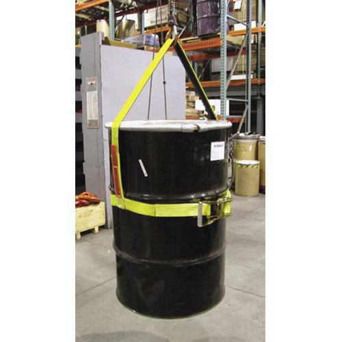 Lift-All 2" Vertical Drum Handling Sling - 850 lbs WLL Questions & Answers