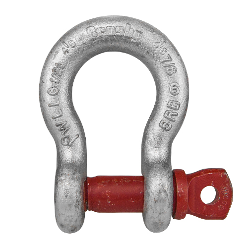 How much is MBL for 35T rated shackle?