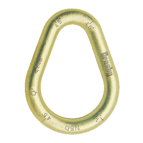 Are the Crosby A-341 Pear Links compliant with ASME B30.26?