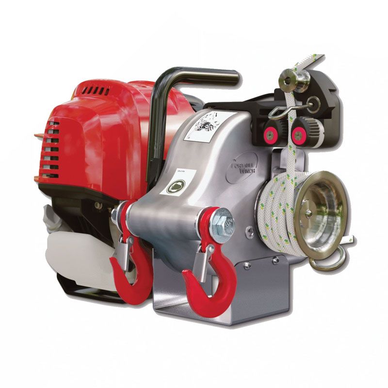 Portable Winch Gas Powered Capstan Winch w/ Brake - 2200 lbs Max Pull Questions & Answers