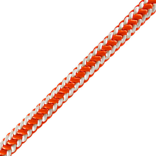 Pelican 1/2" Orange & White Arborist-16 Rope | 7150 lbs Breaking Strength Questions & Answers