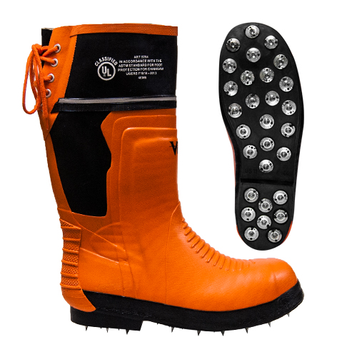 Viking Orange Rubber Calk Chainsaw Boots Questions & Answers