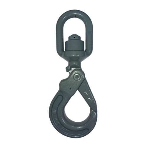 AMH 1/2" Grade 100 Self-Closing Swivel Hook - 15,000 lbs WLL - #10SSLH13HTBB Questions & Answers