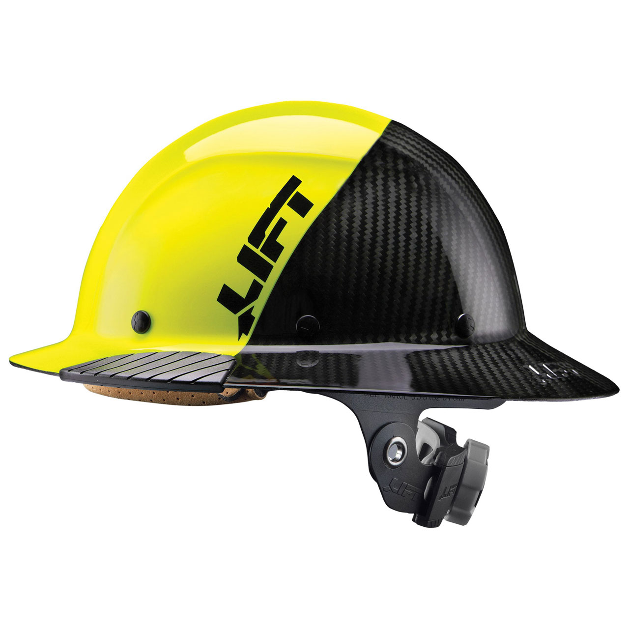 Lift Safety DAX Carbon Fiber Fifty50 Hard Hat - Yellow/Black Questions & Answers