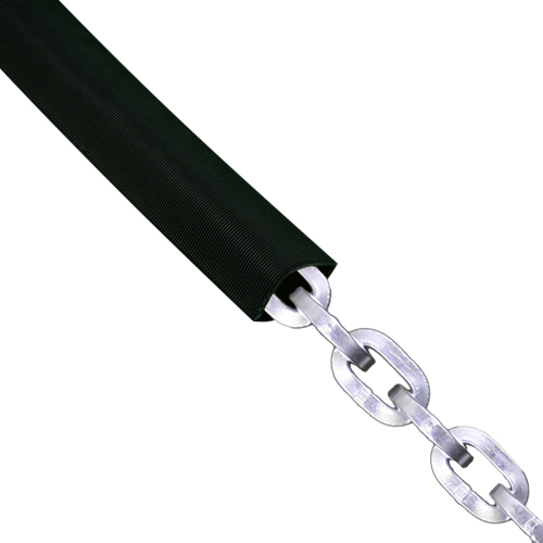 Hello,  Can I use this sleeve on the following chain,,,  1/2" x 8' Pewag Security Chain Kit w/Viro Lock  Thanks