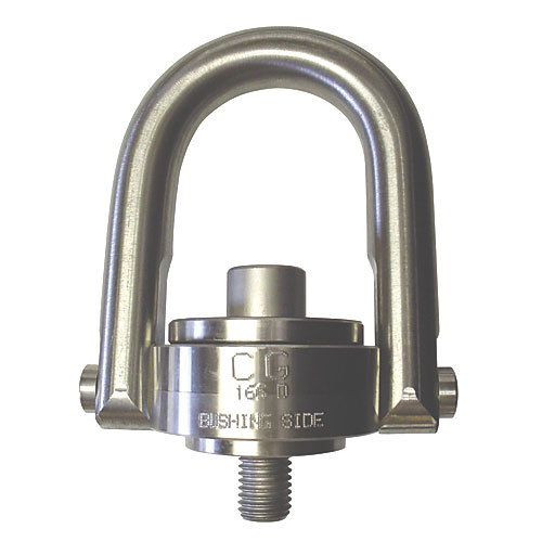 Crosby 5/8"-11 x 0.78" SS-125UNC Stainless Steel Swivel Hoist Ring - 2000 lbs WLL - #1065028 Questions & Answers