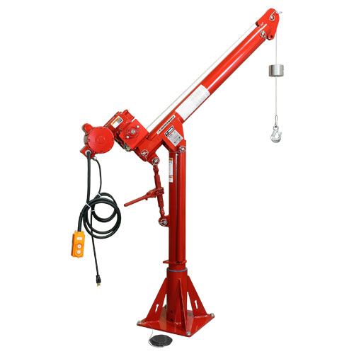 Thern 5PT20-E2 Portable Davit Crane - Commander 2000 Series - 2000 lbs WLL Questions & Answers