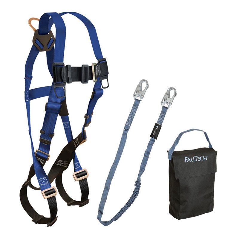 FallTech 7015 Harness & 8259 Lanyard w/ Bag Questions & Answers