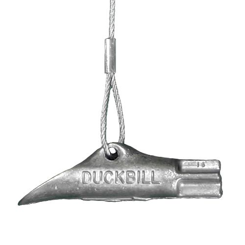 Duckbill 40-DB1 1/16" x 20" Earth Anchor - 300 lbs Capacity Questions & Answers