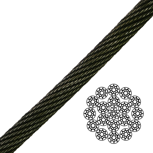 5/8" 19x19 Compacted Spin-Resistant Wire Rope - 47000 lbs Breaking Strength Questions & Answers