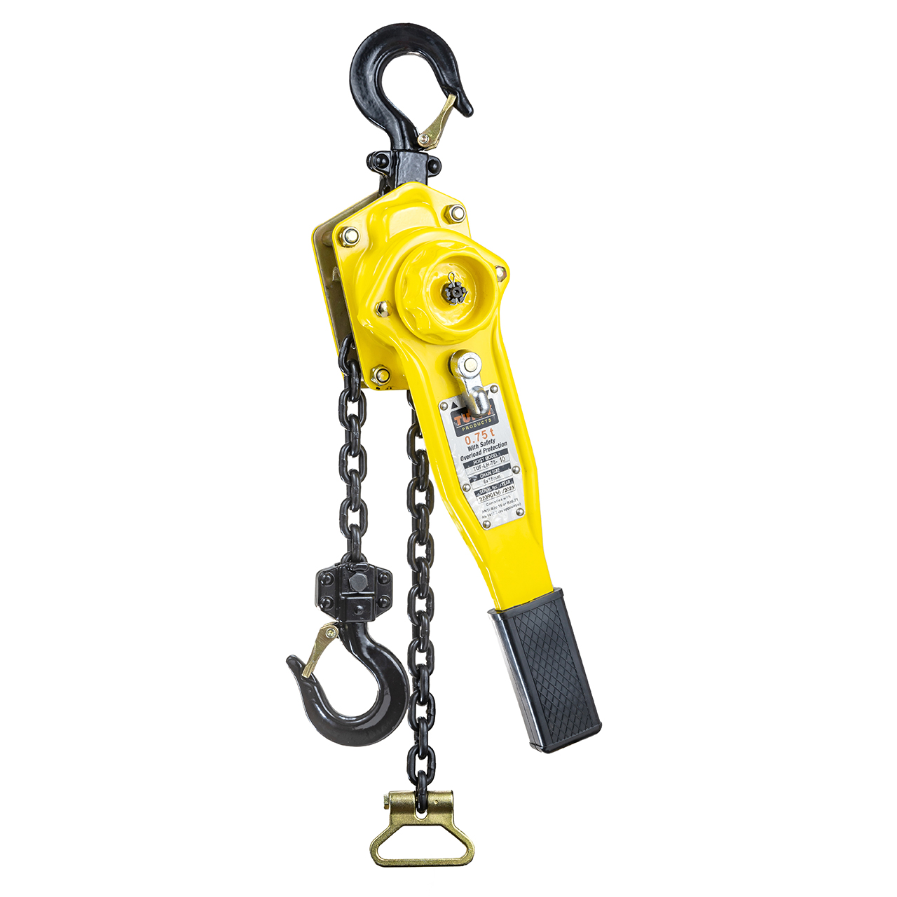 Tuffy LH 3/4 Ton x 10 ft Lever Chain Hoist - #TUF-LH075-10 Questions & Answers