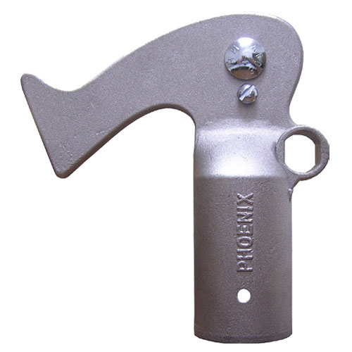 Do you have an adapter to fit this saw head to a 1-3/4" diameter button lock aluminum pole?