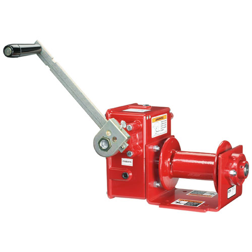 Thern 4WM2 Worm Gear Hand Winch w/ Brake - 2000 lbs Lifting Capacity Questions & Answers