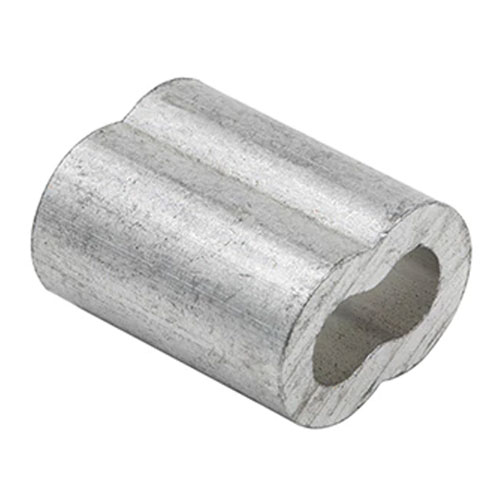 3/8" Aluminum Oval Swage Sleeve Questions & Answers