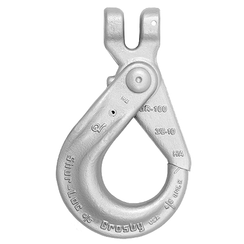 Crosby 3/8" S-1317 Shur-Loc Grade 100 Self-Closing Hook - 8800 lbs WLL - #1029018 Questions & Answers