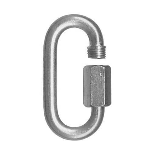 3/8" Zinc-Plated Steel Quick Link - 1800 lbs WLL Questions & Answers