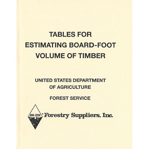 Book - Tables for Estimating Board-Foot Volume of Timber Questions & Answers