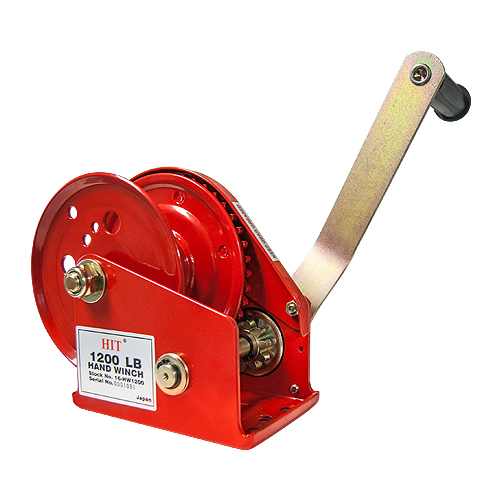 HIT H-100 Hand Winch - 1200 lbs Capacity - #16-HW1200 Questions & Answers