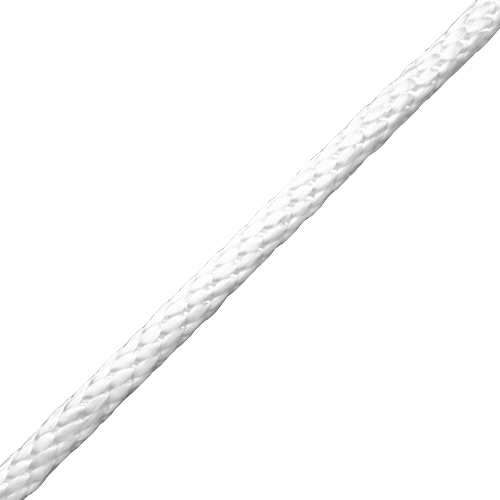 1/4" Nylon Solid Braid Rope | White - 1325 lbs Breaking Strength Questions & Answers