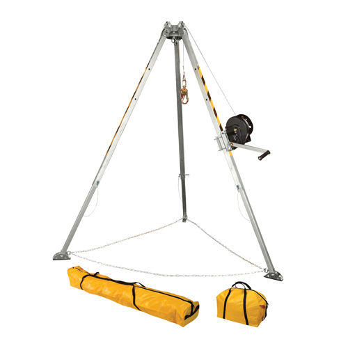 FallTech 8ft Confined Space Tripod Kit w/ Winch Questions & Answers