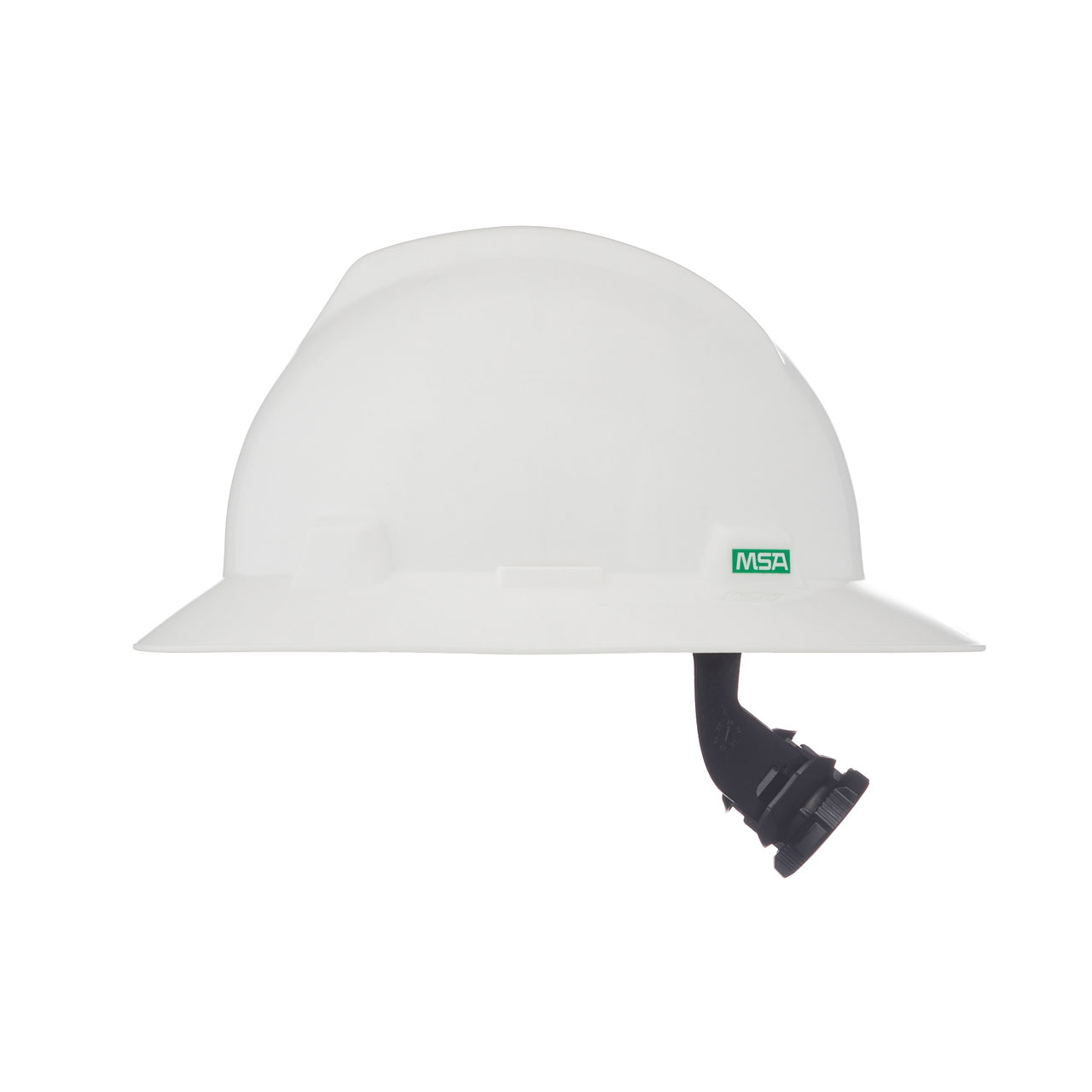 MSA V-Gard Full Brim Hard Hat - White - #475369 Questions & Answers