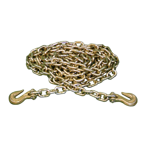 I need 5/16" Grade 70 chain with hooks @ 24 feet long, 10 chains total.  What is the price per chain and where do they ship from?