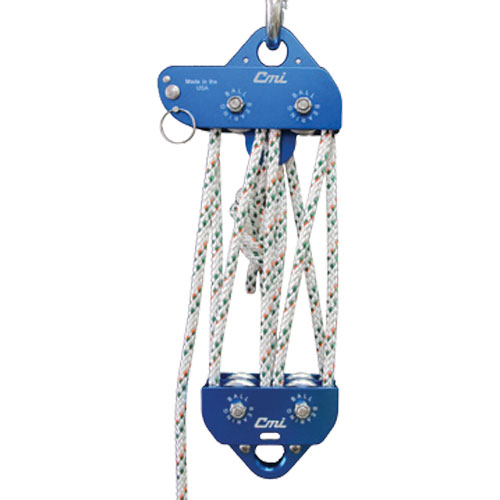 Length of VPC rope included?&nbsp; Do you have a slightly larger system utilizing 1/2" in VPC rope?