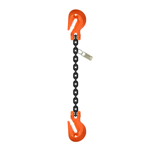 9/32" (1/4") x 10 ft Type SGG Single Leg Grade 100 Chain Sling - 4300 lbs WLL Questions & Answers