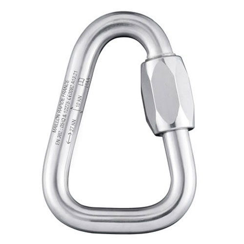 Maillon Rapide 10 mm PPE Rated Zinc-Plated Delta Quick Link - 45 kN MBS Questions & Answers