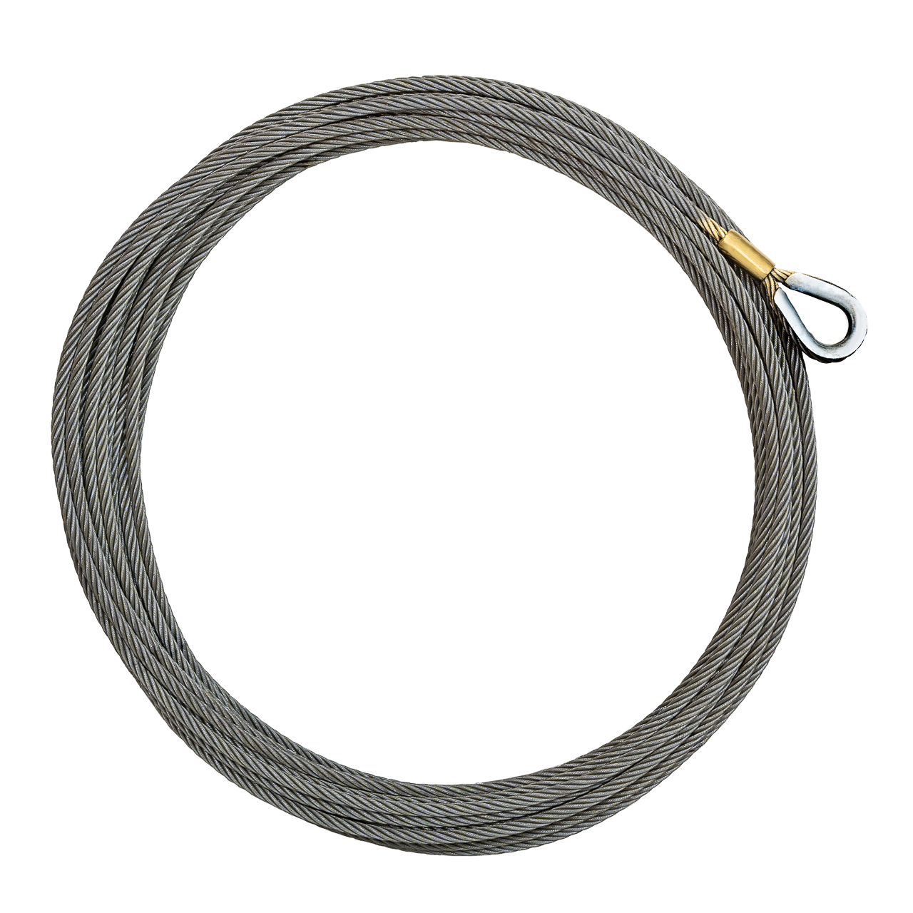 Can this type cable be custom length made? If so how much would a nine foot with eye and no hook cost?