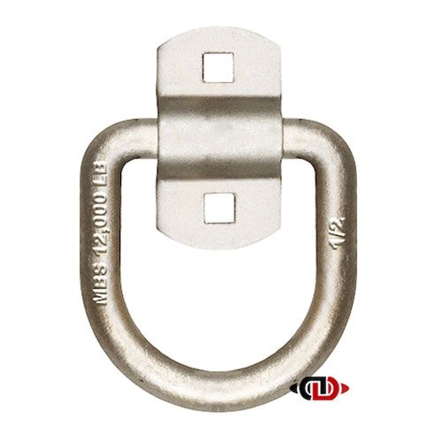 Durabilt 1/2" Forged Galvanized D-Ring & Bolt-on Clip - 4000 lbs WLL Questions & Answers