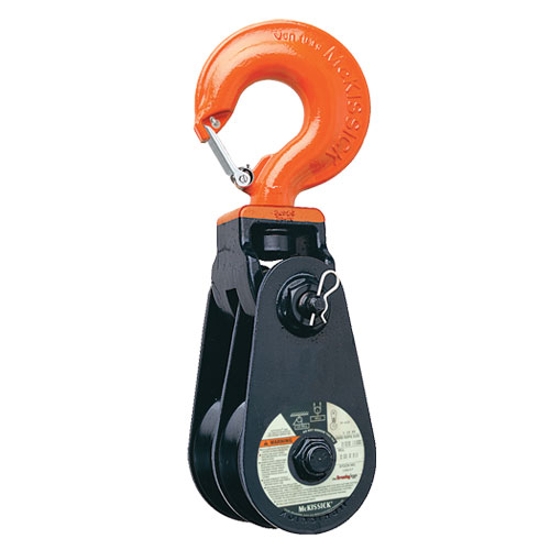 Crosby 408 8" RB Double Snatch Block w/ Hook - 12 Ton WLL - #104201 Questions & Answers