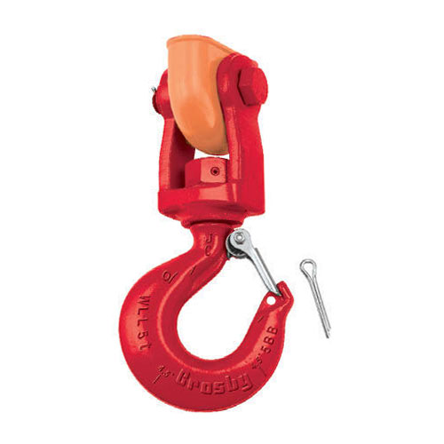 Crosby S-3319 4.5 Ton Utility Swivel Hook - 7/8" - 1-1/16" Rope - #1002072 Questions & Answers