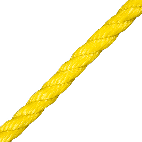 CWC 3/8" PolyPro 3-Strand Rope | 2430 lbs Breaking Strength Questions & Answers