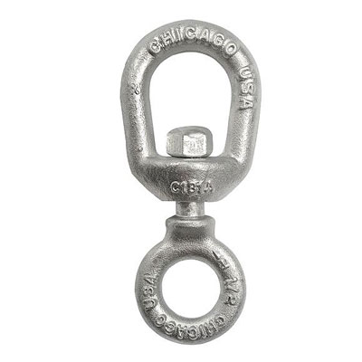 Chicago 5/8" Chain Swivel - 3200 lbs WLL Questions & Answers