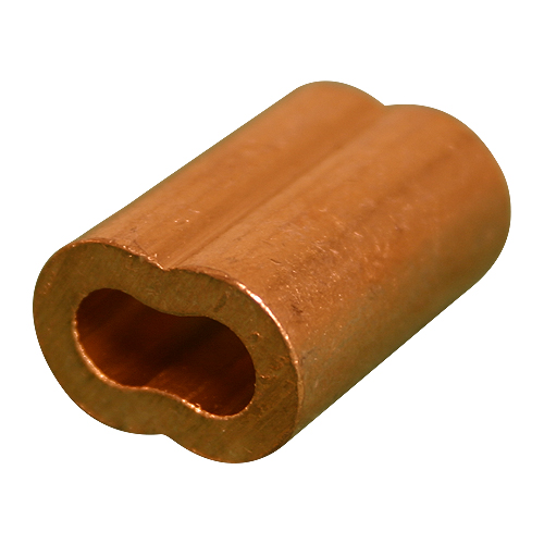 7/32" Copper Oval Swage Sleeve Questions & Answers