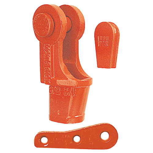 What is the weight capacity of this wedge termination shackle?