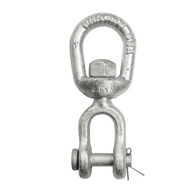 Chicago 5/16" Jaw & Eye Swivel - 1260 lbs WLL Questions & Answers