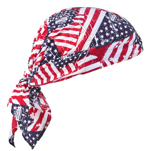 Ergodyne 6710 Chill-Its Evaporative Cooling Triangle Hat - Stars & Stripes Questions & Answers