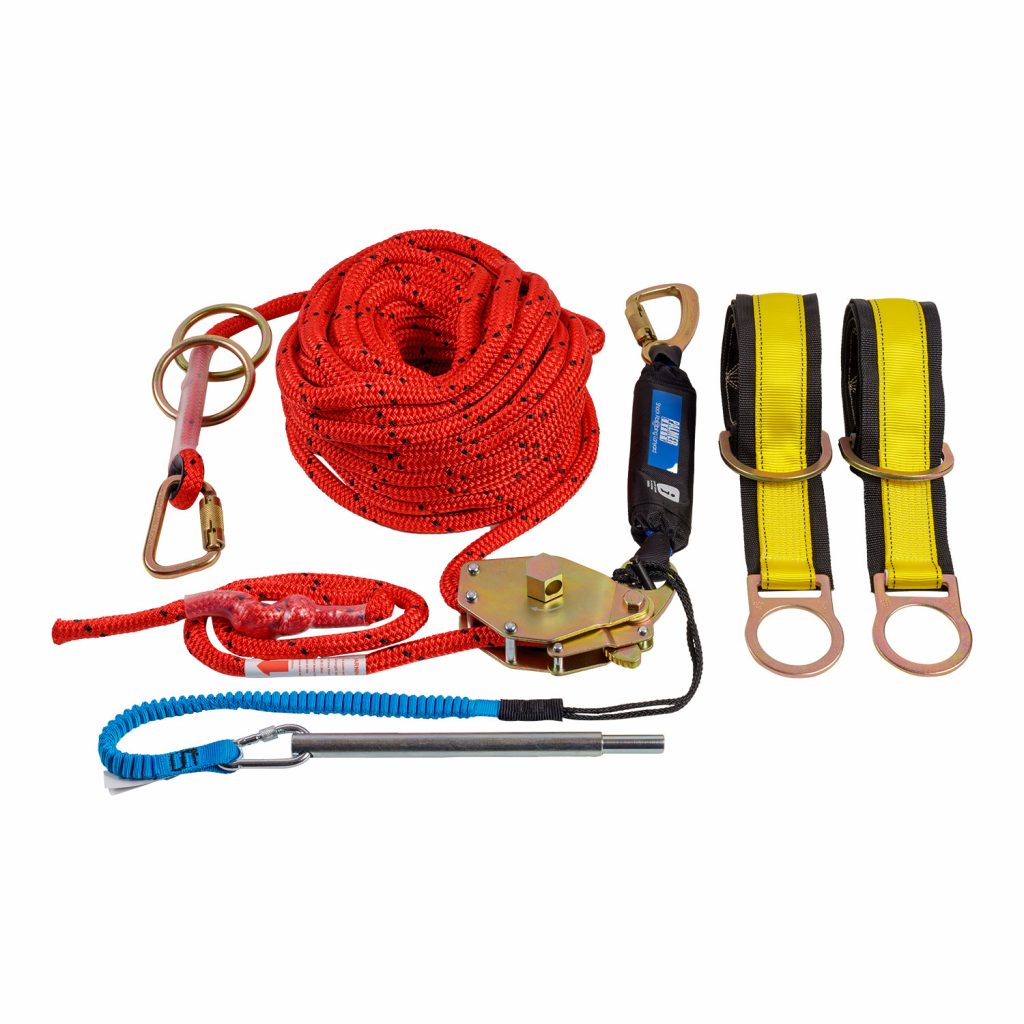 What length are the cross arm anchor straps?